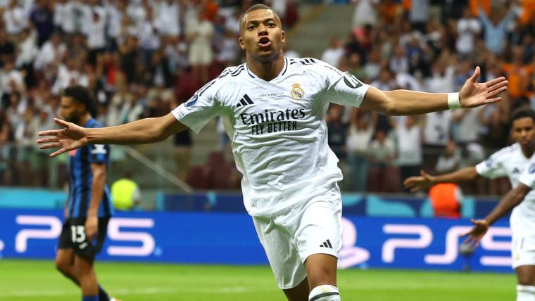 Real Madrid vs. Atalanta: Kylian Mbappe shines on debut as Real Madrid secures victory in UEFA Super Cup showdown