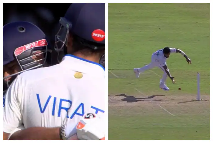 Watch: Virat Kohli's heartwarming gesture towards Rishabh Pant during second Test against Bangladesh