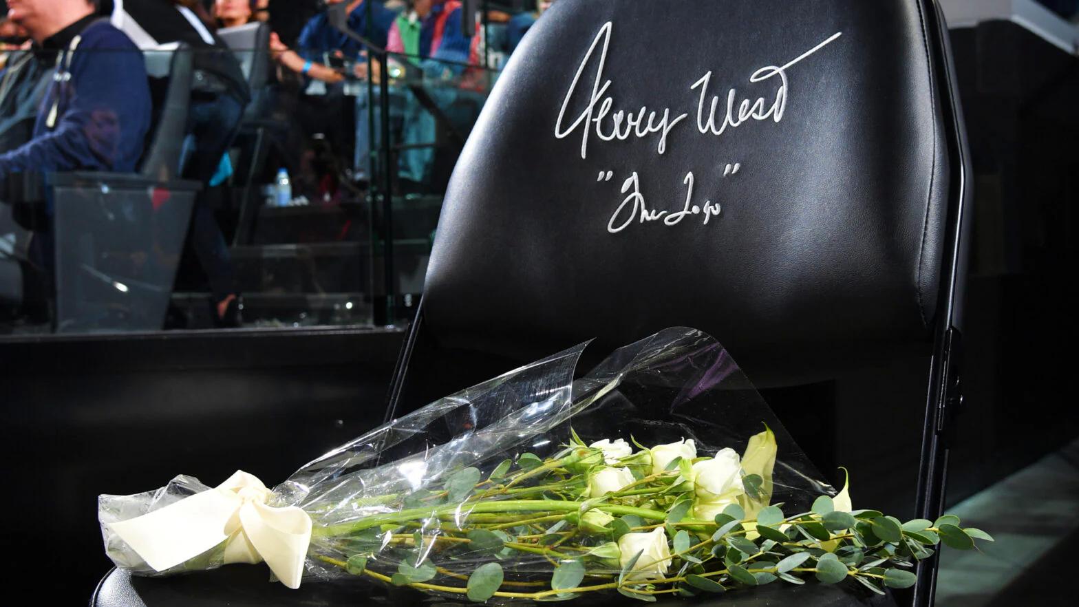 Tribute to Jerry West: Clippers' Video Tribute, 'JW' Court Decal, and Memorial Seat