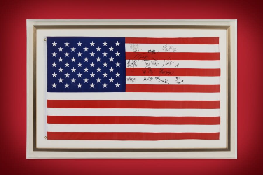 Michael Jordan's Dream Team Olympic Medal Ceremony Flag Sells for Record $1.8 Million at Auction