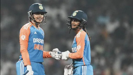 Jemimah, Smriti, and Titas shine as India secures comfortable victory against Windies