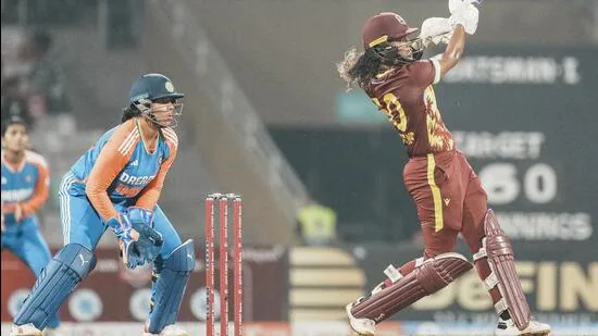 Hayley Matthews leads West Indies to victory over India women with a dominant 9-wicket win