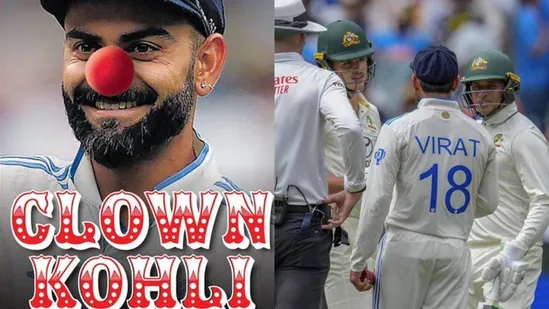 'Virat Kohli Ridiculed and Disrespected as 'Clown' by Australian Media Following Sam Konstas Incident'