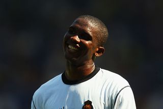 'Baptism of fire: Exchanging shirts with Samuel Eto'o on my debut' - Newcastle stalwart reminisces about memorable encounter with football legend