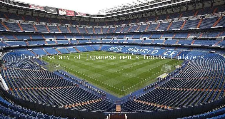 Career salary of Japanese men's football players